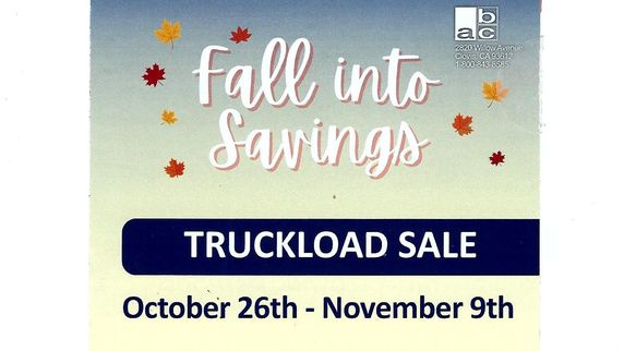 ABC Fall '25 Truckload Sale