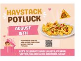 Pastor Victor & Valerie's baby haystack potluck Image