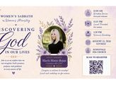 Women’s Ministry:  Guest speaker - Mavis Mann-Rojas Image