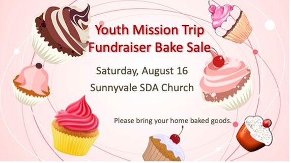 Youth Mission Trip
Fundraiser Bake Sale